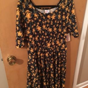 LulaRoe Nicole Dress - Floral